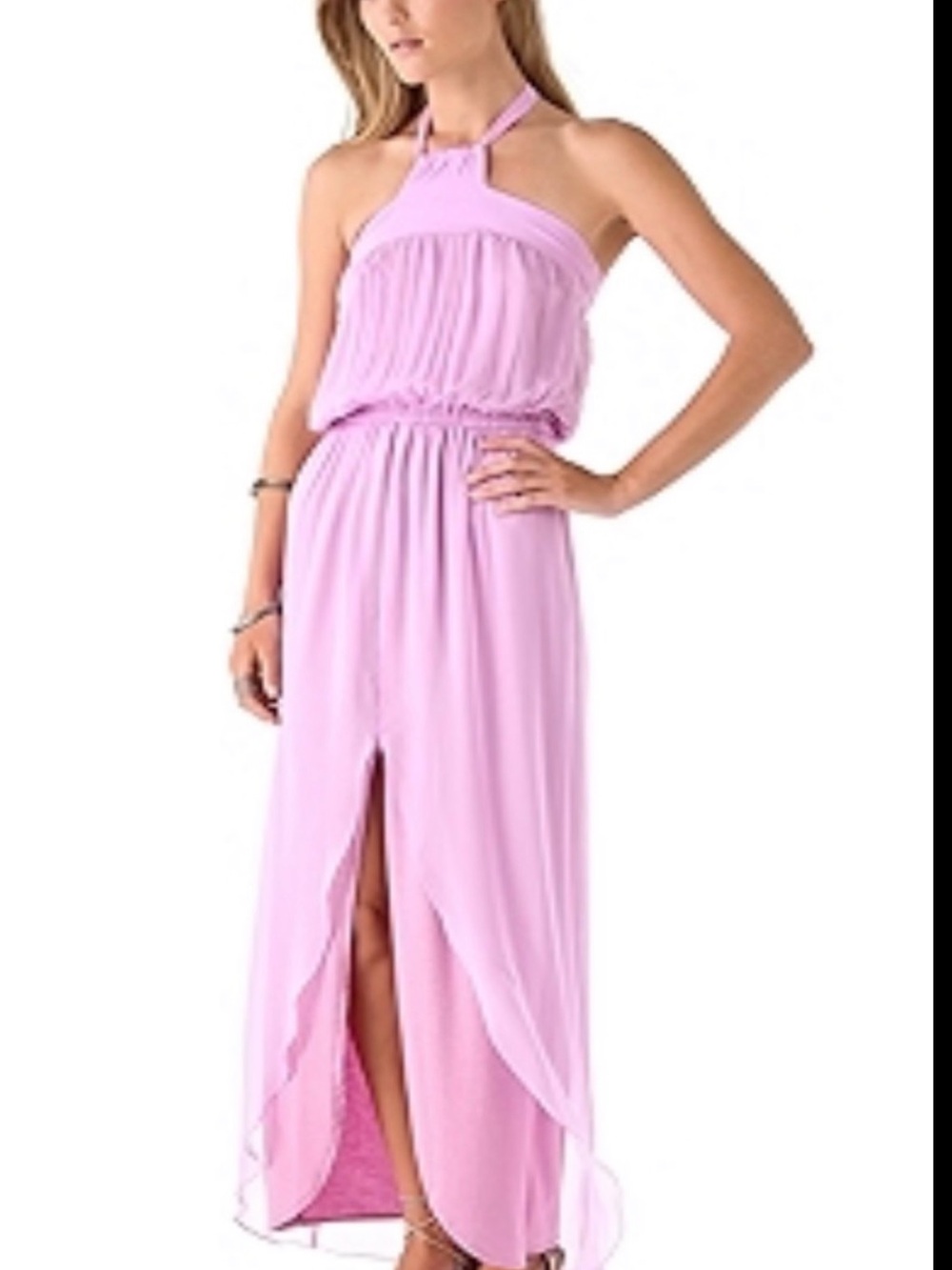 Miguelina Women's NWT Sammy Pink Dress S Wedding Vacation Resort Cocktail Party